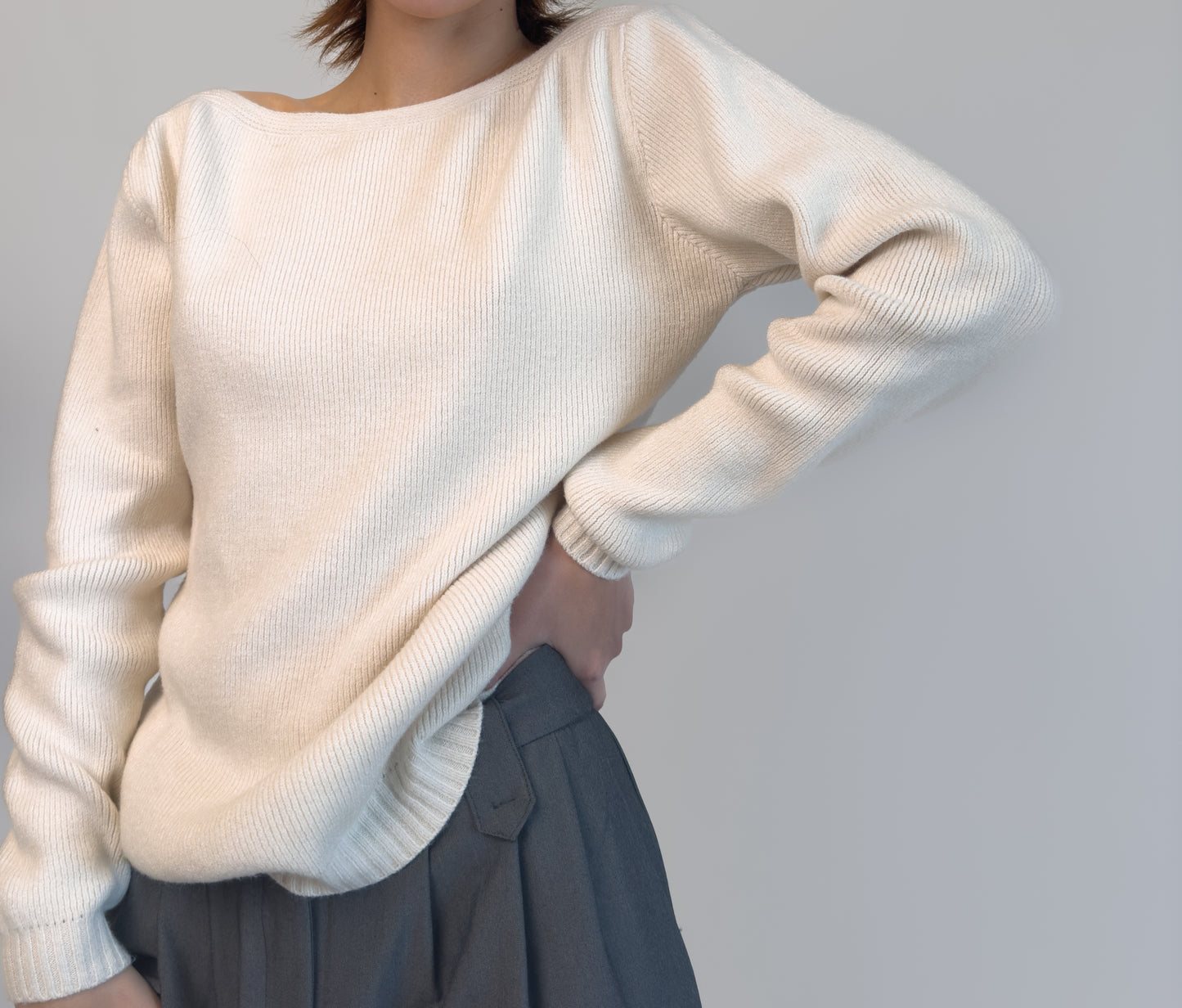 Beige Valley Knit