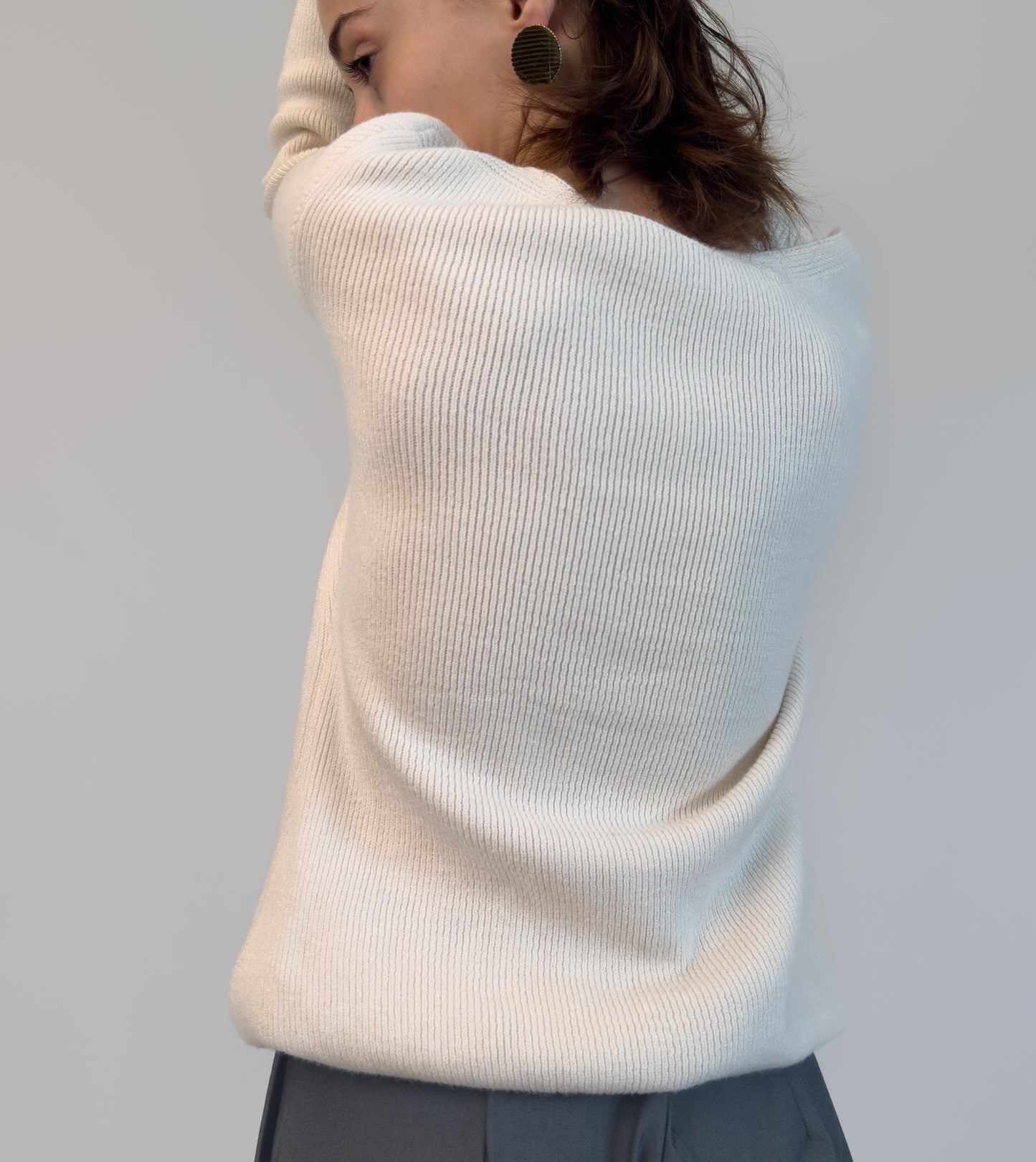 Beige Valley Knit