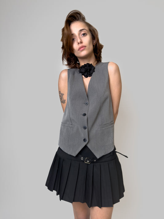 Gray Vest